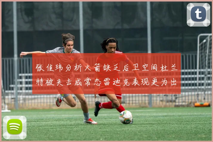 张佳玮分析火箭缺乏后卫空间杜兰特被夹击成常态雷迪克表现更为出色